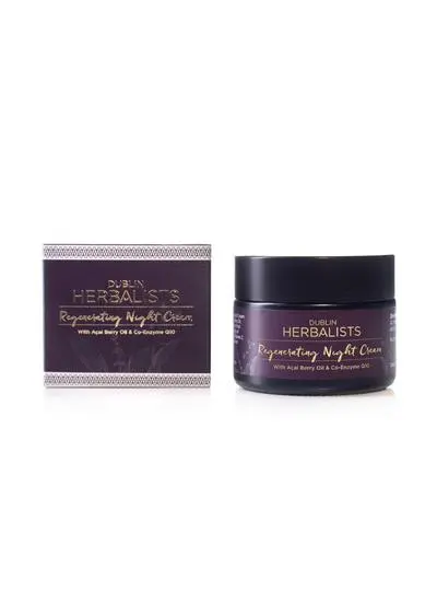 Dublin Herbalists Regenerating Night Cream with Acai Berry Oil